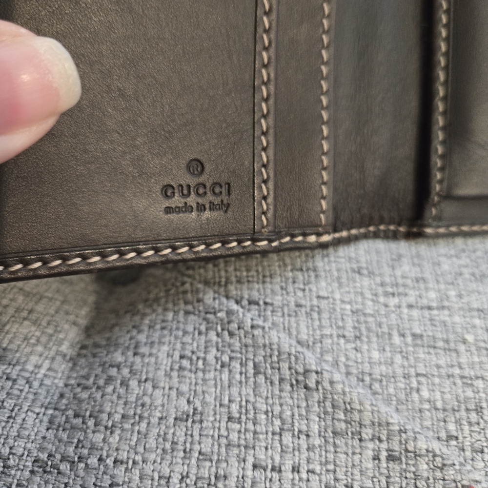 Gucci Monogram Long Stripe Wallet, Coated Canvas And Leather - Picture 8 of 16